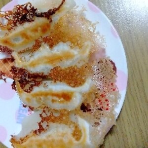 ＊失敗なし！冷凍餃子の焼き方＊